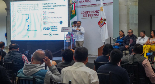Existe voluntad permanente para resolver conflicto entre San Miguel El Grande y Llano de Guadalupe, Tlaxiaco: Sego