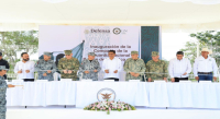 Inaugura Salomón Jara instalaciones de la compañía de la Guardia Nacional en Santa María Huatulco