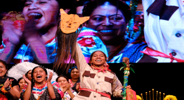 Enid Azucena Torres Agustiniano es la Diosa Centéotl 2026; mujer del pueblo afromexicano de Oaxaca
