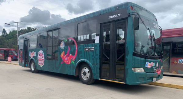 Abre BinniBus ruta gratuita desde la terminal Yuroo Viguera al Parque Primavera Oaxaqueña