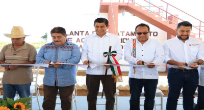 Con hechos, Salomón Jara lleva saneamiento y desarrollo a San Bartolo Coyotepec