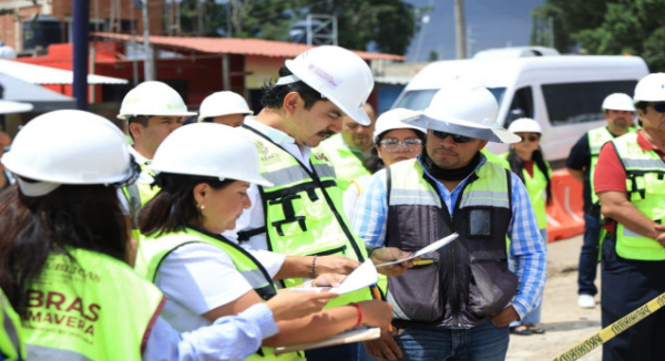 Paso a Desnivel Monumento a Juárez registra 13.95 por ciento de avance; Ray Chagoya supervisa siete frentes de obra