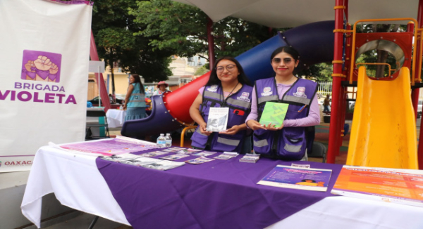 Sicarú Lula’ fortalece acciones de prevención de la violencia contra las mujeres en Oaxaca