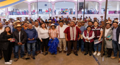 Continúa la transformación de la Mixteca, Zapoquila con más de 5 mdp