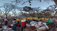 Combaten de manera crucial reactivación de incendio en Tepelmeme Villa de Morelos