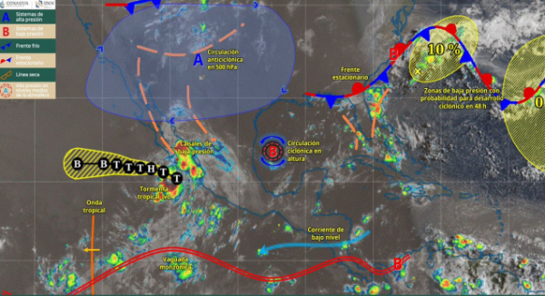 Se prevén condiciones estables y disminución de lluvias para este viernes en Oaxaca