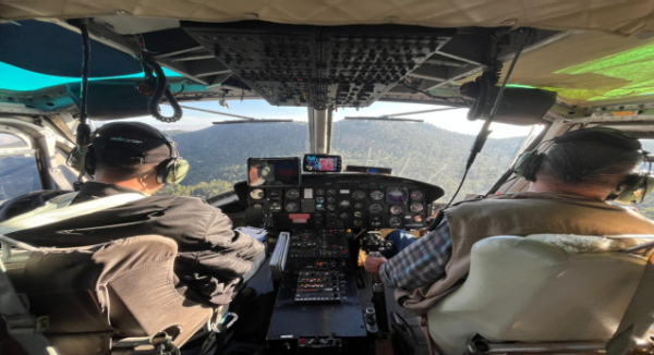 Fortalece Gobierno de Oaxaca sanidad forestal con aspersión aérea especializada en San Miguel del Valle