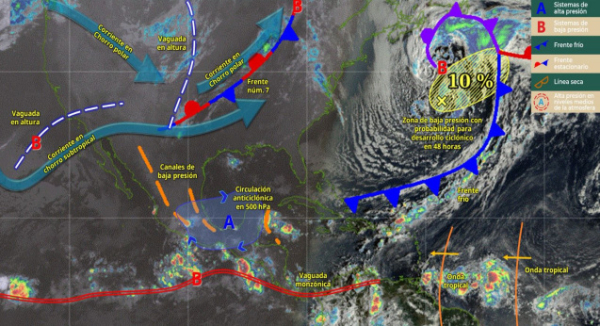 Continuarán las lluvias en la Costa, Istmo de Tehuantepec, Sierra Sur y Mixteca: Protección Civil