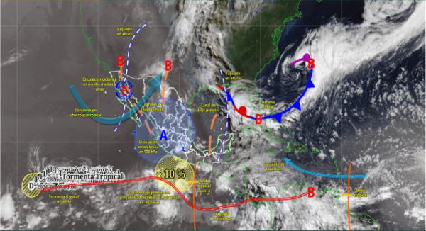 Inestabilidad atmosférica favorecerá el desarrollo de lluvias en Oaxaca: Protección Civil