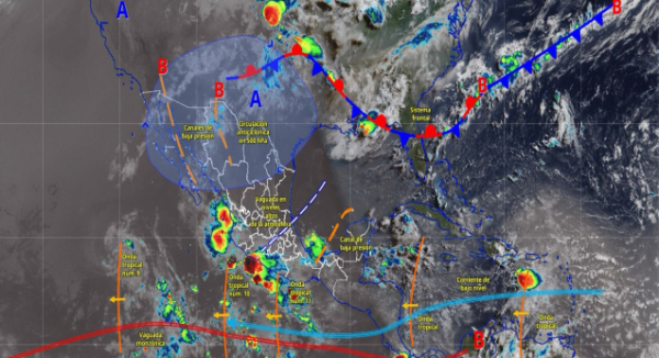 Onda tropical 11 provocará condiciones de tiempo inestable en Oaxaca