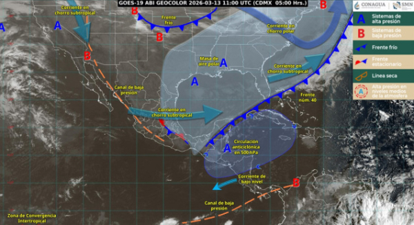 Se prevé inestabilidad atmosférica en Oaxaca