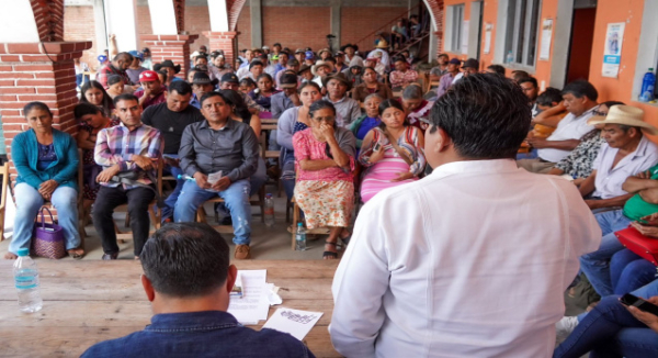 Celebra Ceabien validación del proyecto de la presa Mujer Solteca por parte de municipios de la Sierra Sur