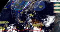 Onda tropical número 30 dejará lluvias aisladas durante la tarde-noche en Oaxaca