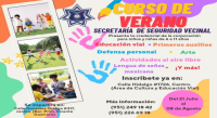 La Secretaría de Seguridad Vecinal organiza curso de verano para hijas e hijos de policías
