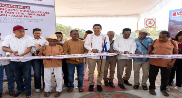 Garantiza Salomón Jara conectividad para la Costa, inaugura puente y carreteras