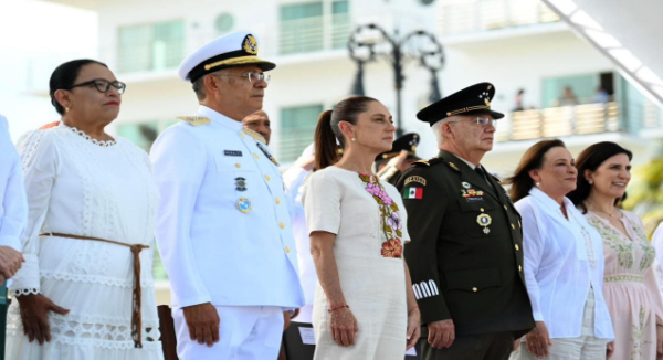 La soberanía se conquista, se protege y se defiende día tras día: presidenta Claudia Sheinbaum en el 204 Aniversario de la Armada de México 