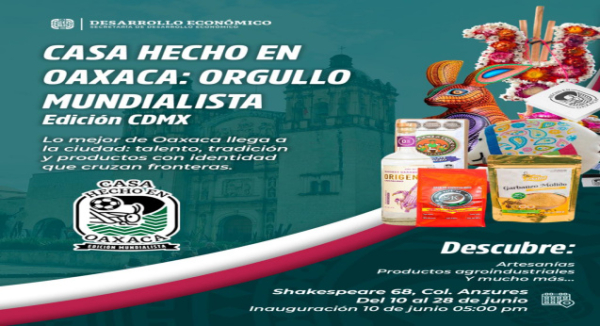 Oaxaca llevará su cultura, arte y tradición a Ciudad de México y Guadalajara con actividades rumbo al Mundial 2026