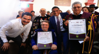 Cabildo de Oaxaca de Juárez reconoce 25 años de la Cuarentuna Universitaria