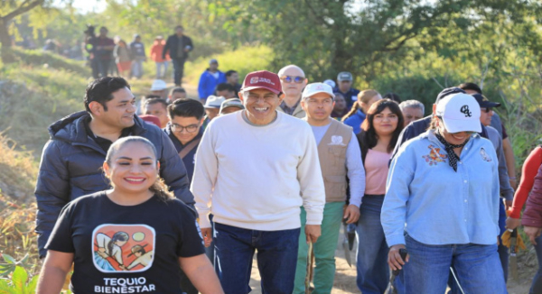 Continúa Salomón Jara rescate del Río Atoyac con Mega Tequio de Limpieza en San Lorenzo Cacaotepec y Oaxaca de Juárez