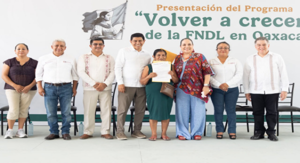 1,388 productoras y productores del campo oaxaqueño reciben liberaciones de créditos por parte del INDEP y de la FND
