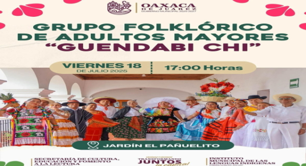 El Jardín El Pañuelito se llena de vida en el mes de la Guelaguetza