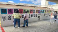Celebran séptimo aniversario del taller “Gráfica Siqueiros” en el Centro Penitenciario de Etla
