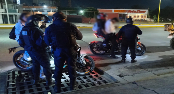 Operativo Luciérnaga refuerza vigilancia nocturna en Oaxaca de Juárez