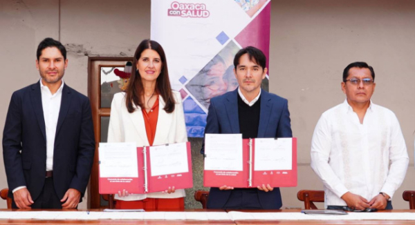 Suman SSO y Roche México esfuerzos para fortalecer la atención de salud en comunidades