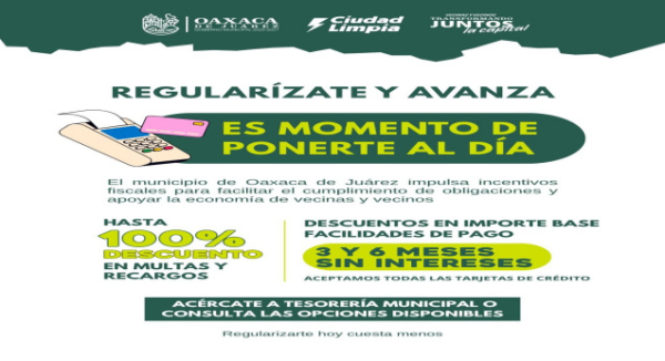 Regularizarte también es avanzar