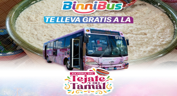Movilizó BinniBus a más de 114 mil personas de manera gratuita en el marco de la Guelaguetza 2026