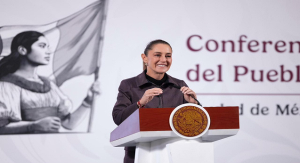 Reducción de 32% en homicidios dolosos es muy significativa; representa 27 personas que no fallecen diariamente: presidenta Claudia Sheinbaum