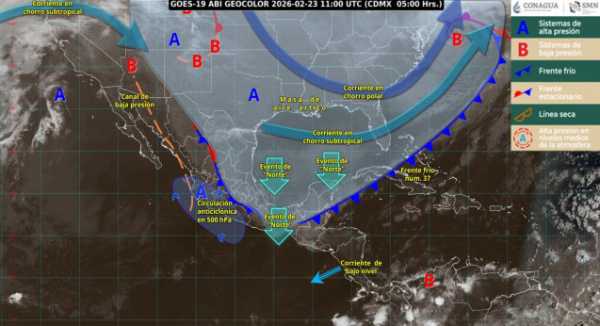 Pronostican chubascos fuertes y lloviznas aisladas en diversas regiones de Oaxaca