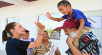 Claudia Sheinbaum concluye gira de tres días por Tamaulipas con entrega de obras y apoyos