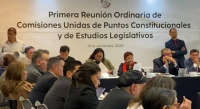 Comisiones del Senado aprueban en lo general reforma judicial de AMLO; hay 70 reservas