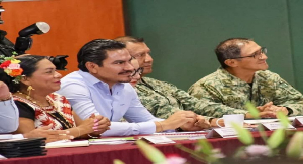 Ray Chagoya refrenda coordinación con el Estado para fortalecer la seguridad en Oaxaca de Juárez