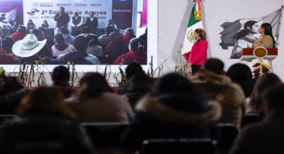 Se han destinado más de 7 mil 426 mdp en apoyo a 104 mil familias afectadas por lluvias extraordinarias; en diciembre inicia reconstrucción: Presidenta Claudia Sheinbaum