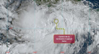 Tormenta tropical John se regenera y mantiene lluvias en territorio oaxaqueño