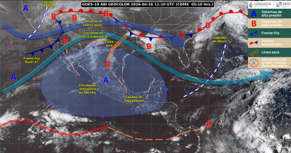 Este domingo, condiciones inestables provocarán lluvias y ambiente caluroso en Oaxaca: Protección Civil