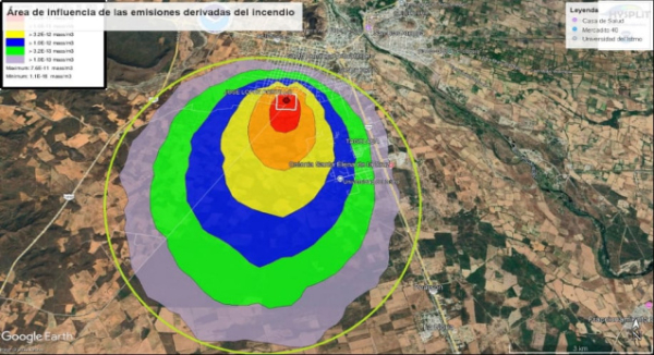 Emite Secretaría de Medio Ambiente recomendaciones ante el incendio registrado en Santo Domingo Tehuantepec