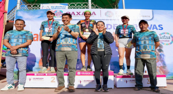 Asiste Salomón Jara a la inauguración de los juegos deportivos en San Melchor Betaza que fomentan vida saludable y participación comunitaria