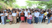Inaugura Salomón Jara camino en comunidad de Santiago Jocotepec, en la Costa