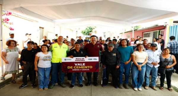 Banco de Materiales fortalece obras comunitarias en colonias de Oaxaca de Juárez