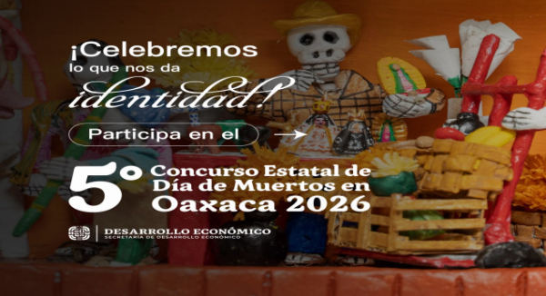 Oaxaca preserva sus tradiciones con el 5.º Concurso Estatal de Día de Muertos 2026