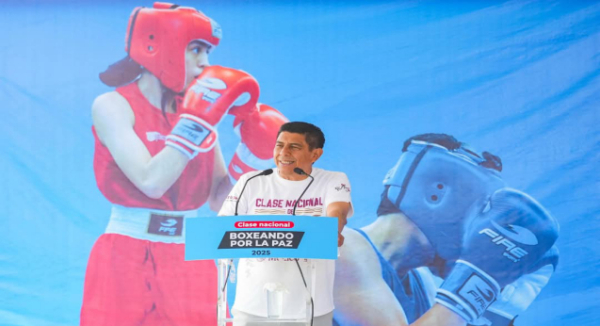 En Clase Nacional de Boxeo 2025, Salomón Jara destaca deporte y unión familiar contra adicciones