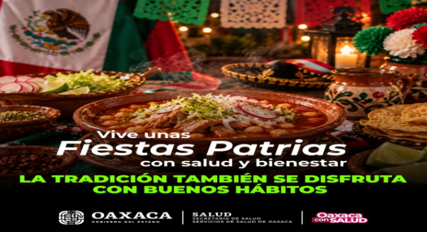 Celebra el orgullo de ser mexicana y mexicano priorizando la salud: SSO