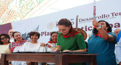 Claudia Sheinbaum culmina gira por Quintana Roo, Estado de México y Chiapas