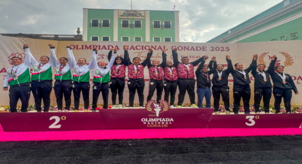 Primeros oros para Oaxaca en la Olimpiada Nacional Conade 2025