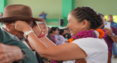 Realiza Irma Bolaños gira de trabajo por el bienestar de familias en Valles Centrales