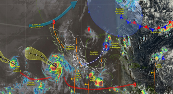 Persisten lluvias y condiciones de tormenta en Oaxaca