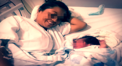 Oaxaca: Madre da a luz en un baño; ella y su bebé están en buen estado y bajo observación médica
